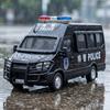 1:24 Lveco SWAT Veicolo Anti Rivolta Polizia Modello in Lega pressofusa Auto ad Alta Simulazione Auto da Collezione Suono e Luci Regali di Compleanno