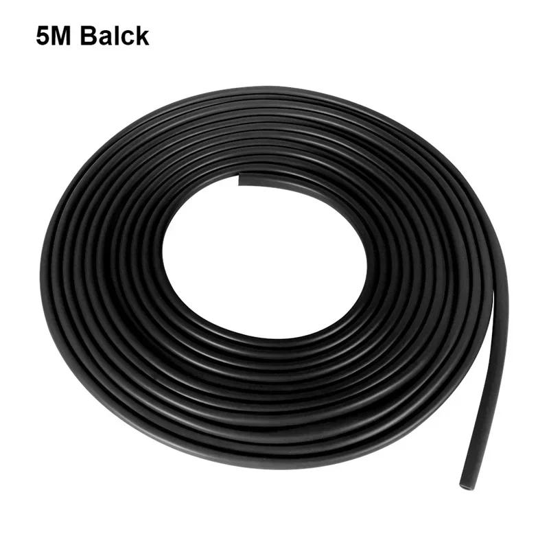 

New 5M Car Bumper Anti Collision Strip Auto Door Edge Protector Strip Anti-collision U Type Trim Rubber Anti-rub Protector Tape