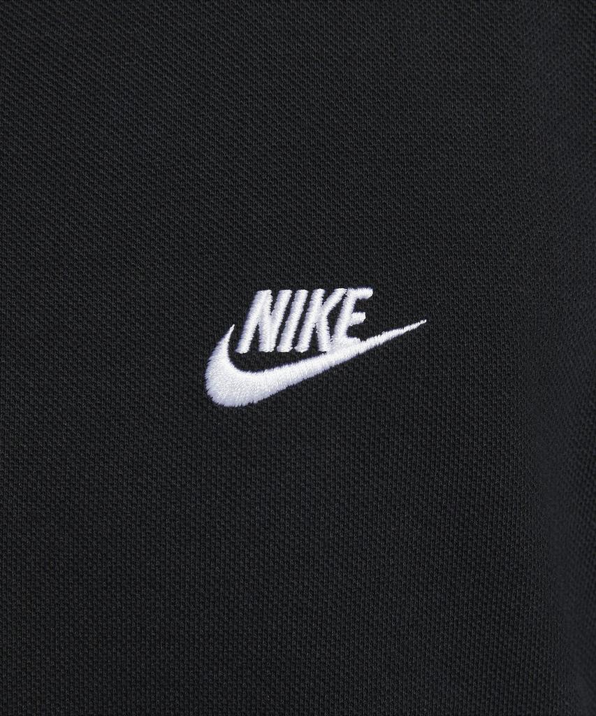Nike Club Short Sleeve Polo Shirt M - Black:White / Fn3895-010