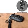 Universal Nappa Leather Key Cover for Honda, Toyota, Hyundai, Nissan - Car Modification Accessory