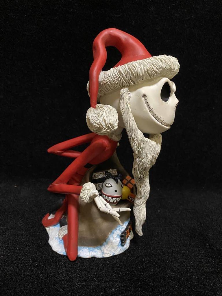 [USED] Nightmare Before Christmas Santa Jack Head Knocker Figure