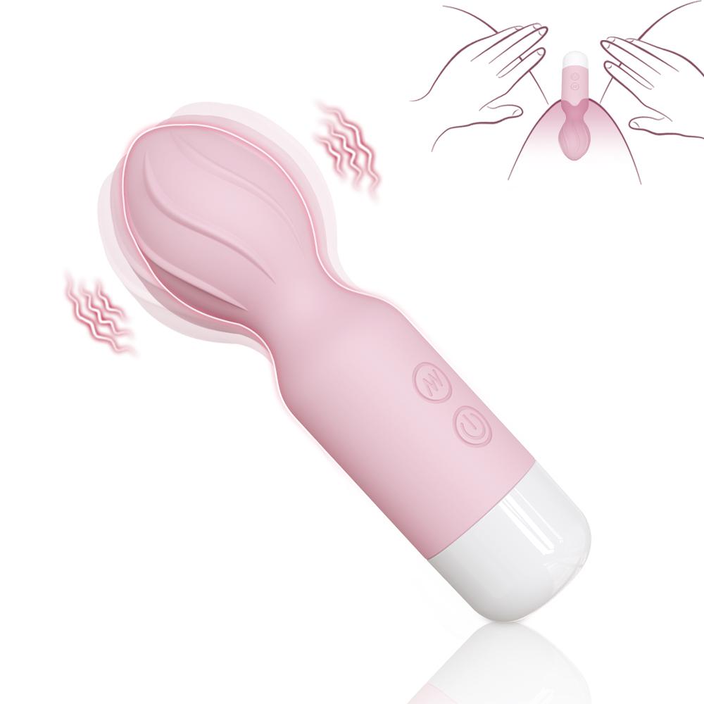 Mini AV Vibrator for Women Clitoris Stimulator Nipple G Spot Dildo Female Body Massage Vibrating Masturbation Adult Sex Toys