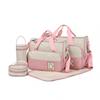 Waterproof 5-Piece Mom and Baby Travel Bag Set: Multifunctional, Large Capacity