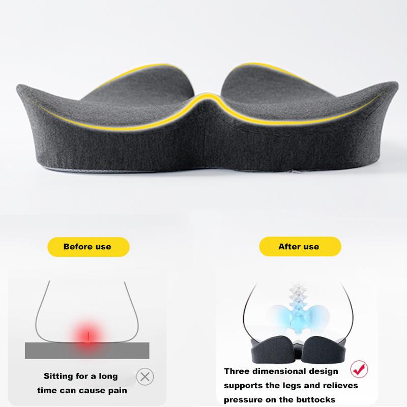 Universal Seat Covers Portable Memory Foam Seat Cushion Comfort Car Seat Pad Chair Cushion Car Accessories