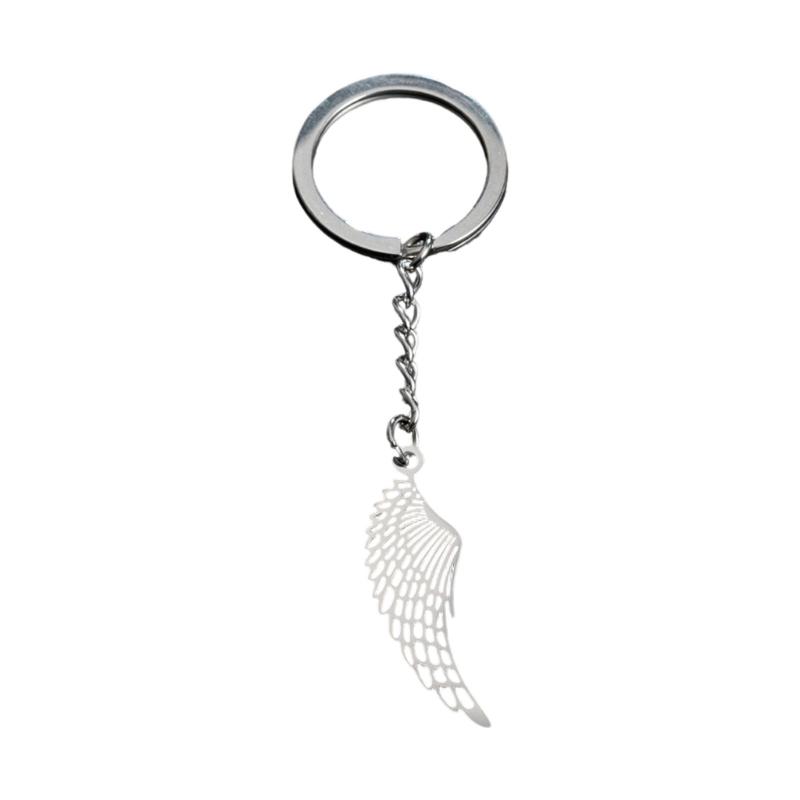 Unique Animal Pendant Keychain Stainless Steel Jewelry Gift Ornament For Women Best Friend Souvenir Birthday