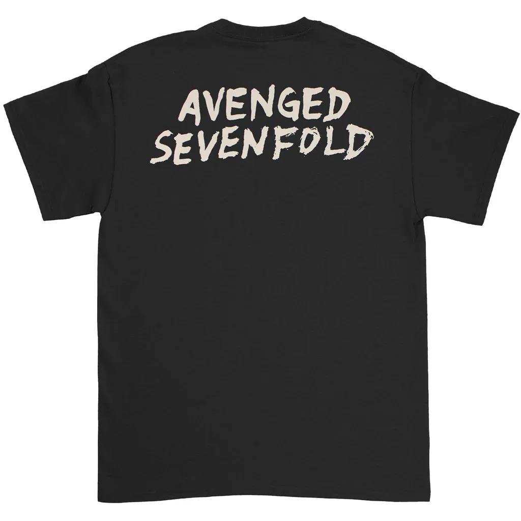 Y2k Rock T Shirts Avenged Sevenfold Life Is But A Dream Deathbat Tshirt Print Cotton T Shirts Casual Loose Tops Unisex