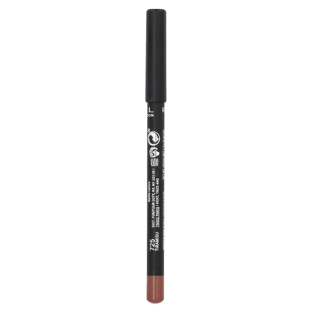 Rimmel London Lasting Finish, Lippenkonturenstift, 725 Tiramisu, 1,2 g (0,04 Unzen)