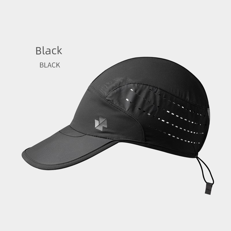 

Extreme Raccoon Professional Competition Roll Stack Running Cap Ultra Light Sun-Proof and Breathable Quick-Drying off-Road Running Sunshade-Zt3006