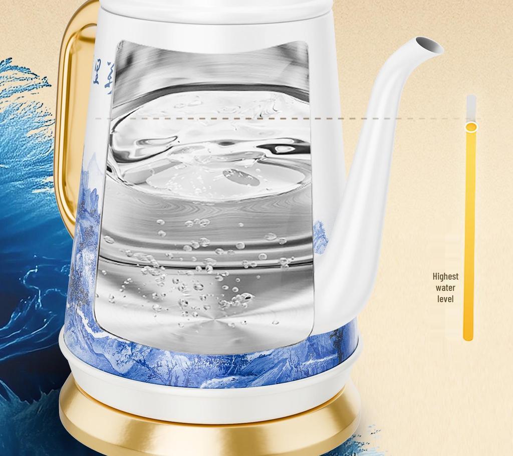 Jin Zao Forbidden City Palace Edition Electric Kettle for Home & Office Tea Making - Special Gift