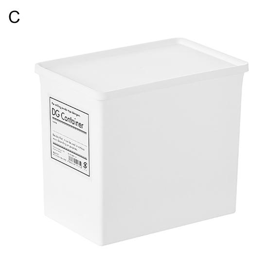 Staubdicht Weit Gebrauch Praktische Einfache Desktop Mülleimer Kleinigkeiten Lagerung Box Container Lebensmittel Lagerung Box