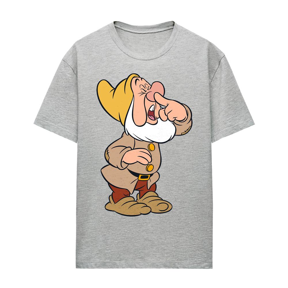 Snow White And The Seven Dwarfs Womens/Ladies Sneezy Heather T-Shirt