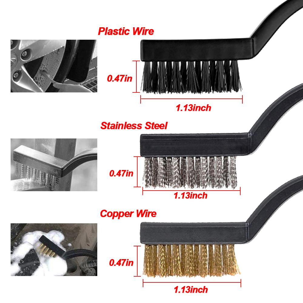 Car Detailing Brush Set The Ultimate Auto Cleaning Kit for Vents Gaps Maintenance Car Air Outlet Detail Clearance Brush Replacement Sensors2