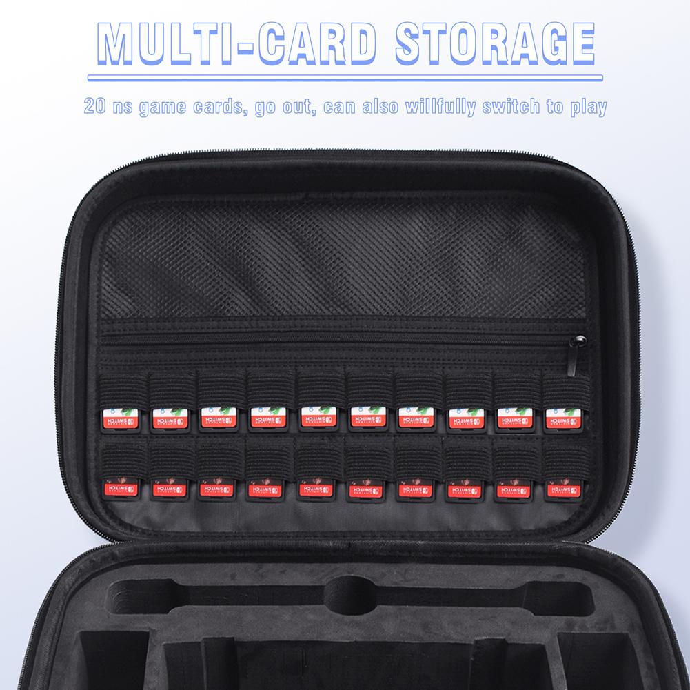 Portable Storage Bag with Handle Strap Travel Case Waterproof and Shockproof Carry Case for Switch 2 Game Console Accessories