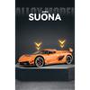 1/24 Koenigsegg Jesko Supercar Κράμα Die Cast Μοντέλο Παιχνιδιού Αυτοκινήτου Ήχος και Φως Pull Back Παιδικό Παιχνίδι Συλλεκτικά Δώρο Γενεθλίων