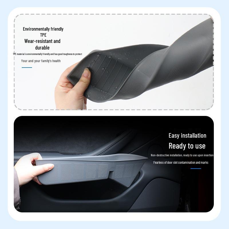 Model 3 Vorder- und Hintertür TPE Aufbewahrungsbox Zubehör