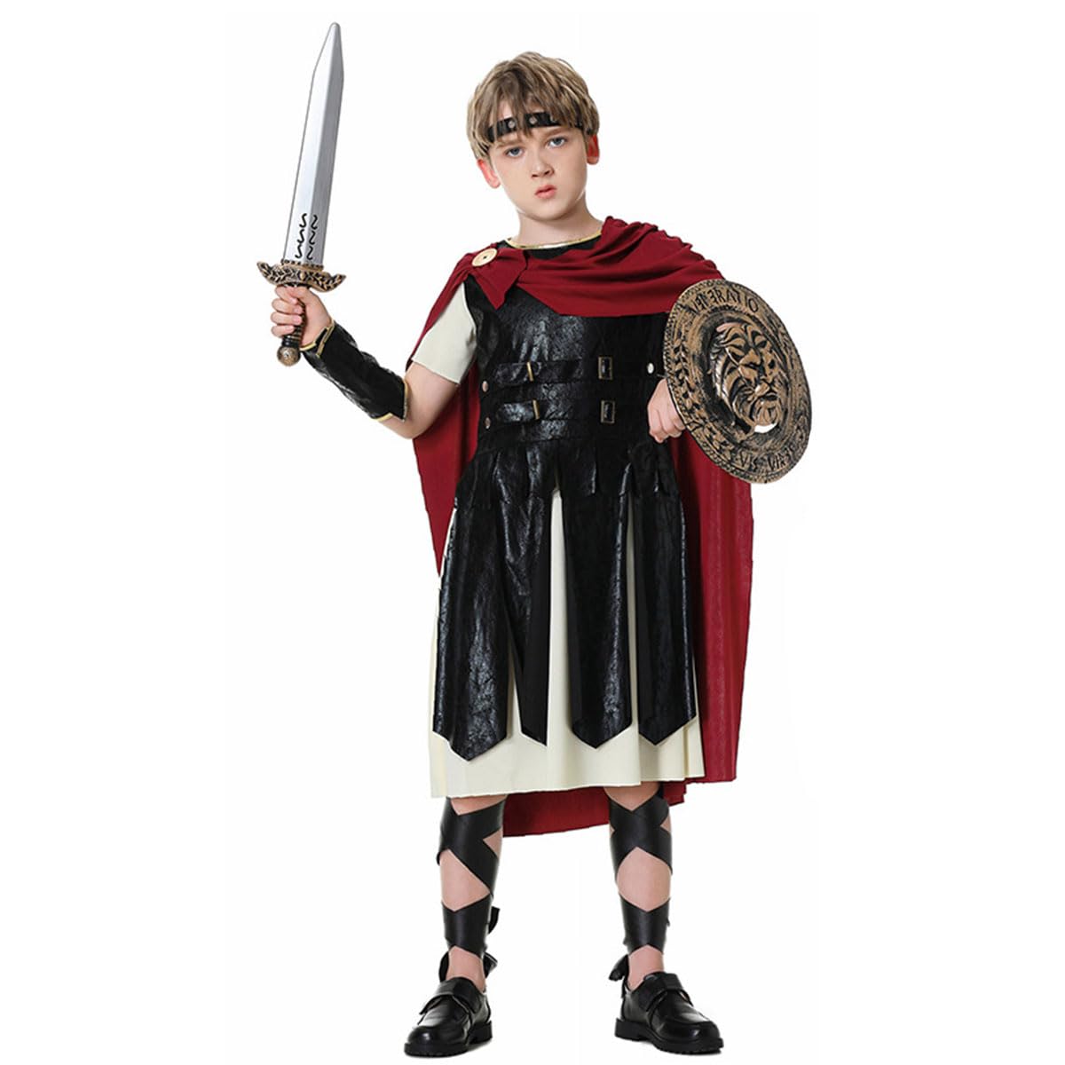 

Косплей Воина на Хэллоуин для Детей-Героев Костюм Рыцаря-Мечника [monoii] Дети, Костюм, Костюм,