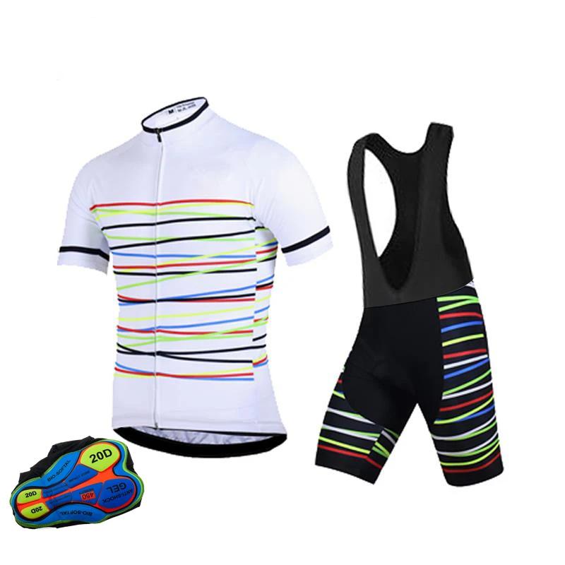 2026 Summer Breathable Cycling Suit Set Bike Uniform Suit Style Men's MTB Wear Pro Team Cycling Jersey Short Sleeve Bicycle Clothing Summer