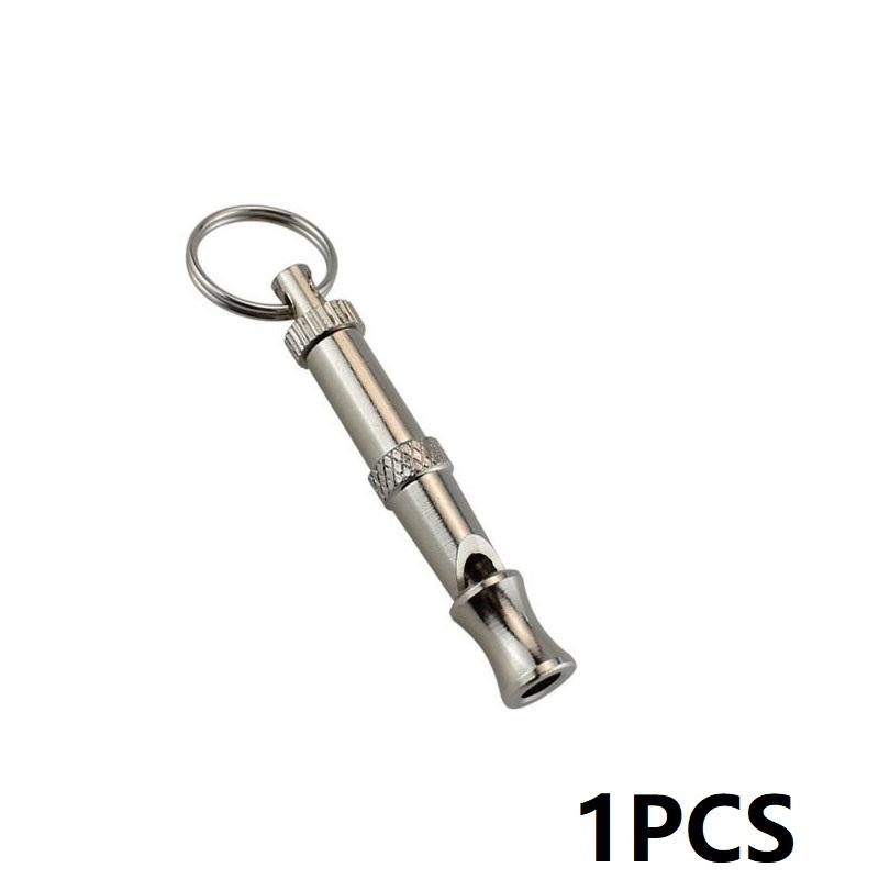 

1/2PCS Dog Whistle with Keychain Professional Recall To Stop Barking Adjustable Sound Pitch Pet Puppy Cat Dog GWFD11