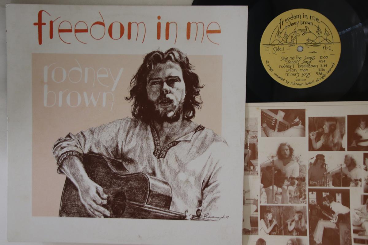 

LP Record RODNEY BROWN - Freedom In Me RB1 NOT ON LABEL Canada Folk Used