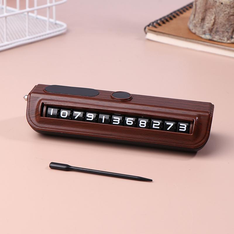 Temporary Parking Permit Car Phone Number Plate Lady Style Free Shipping Automobile Parts And Accessories