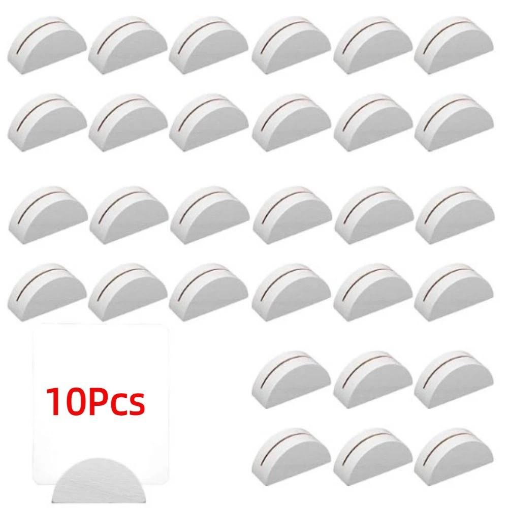 Multi-Shapes Table Number Stands Lightweight Wooden Card Holder  Event Table Setting