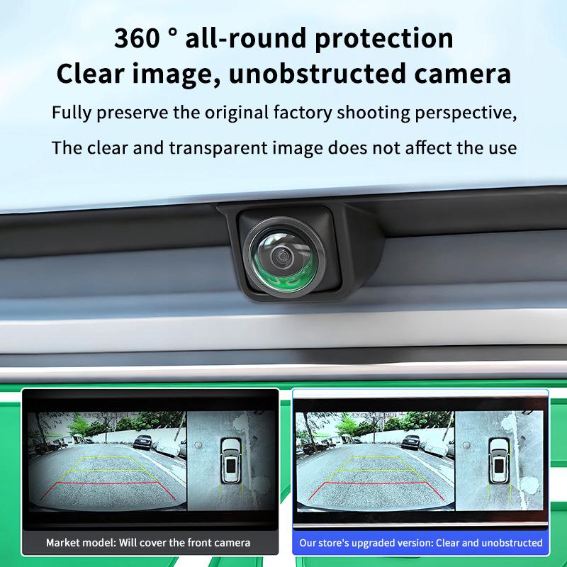 Universal Car Camera Lens Protector 2/10 Pcs Rear View Backup Camera Cover 360° Camera Protection Anti Scratch Waterproof