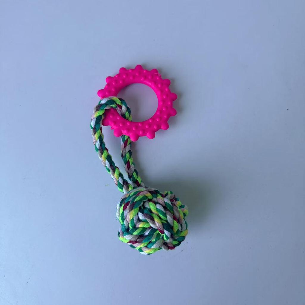 Cross-Border Carrot Cotton Rope Pet Toy: Bite-Resistant Teething & Interactive Training for Dogs