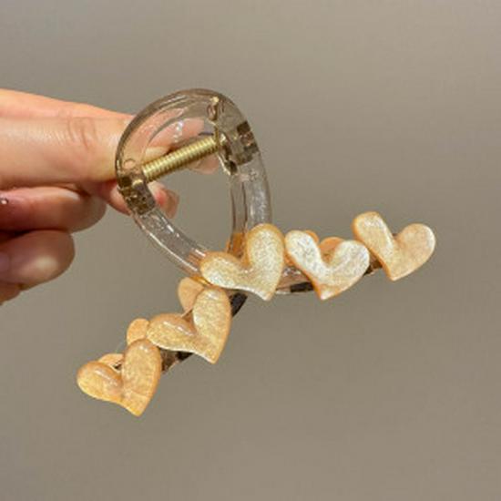 2024 Frosted Large Star Hair Clip - High-End Shark Clip Accessory for Women