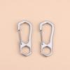 2/5Pcs Stainless Steel Keychain Carabiner Buckle Outdoor Camping Spring Snap Hooks Dog Chain Key Chain Tool Clips Accessories