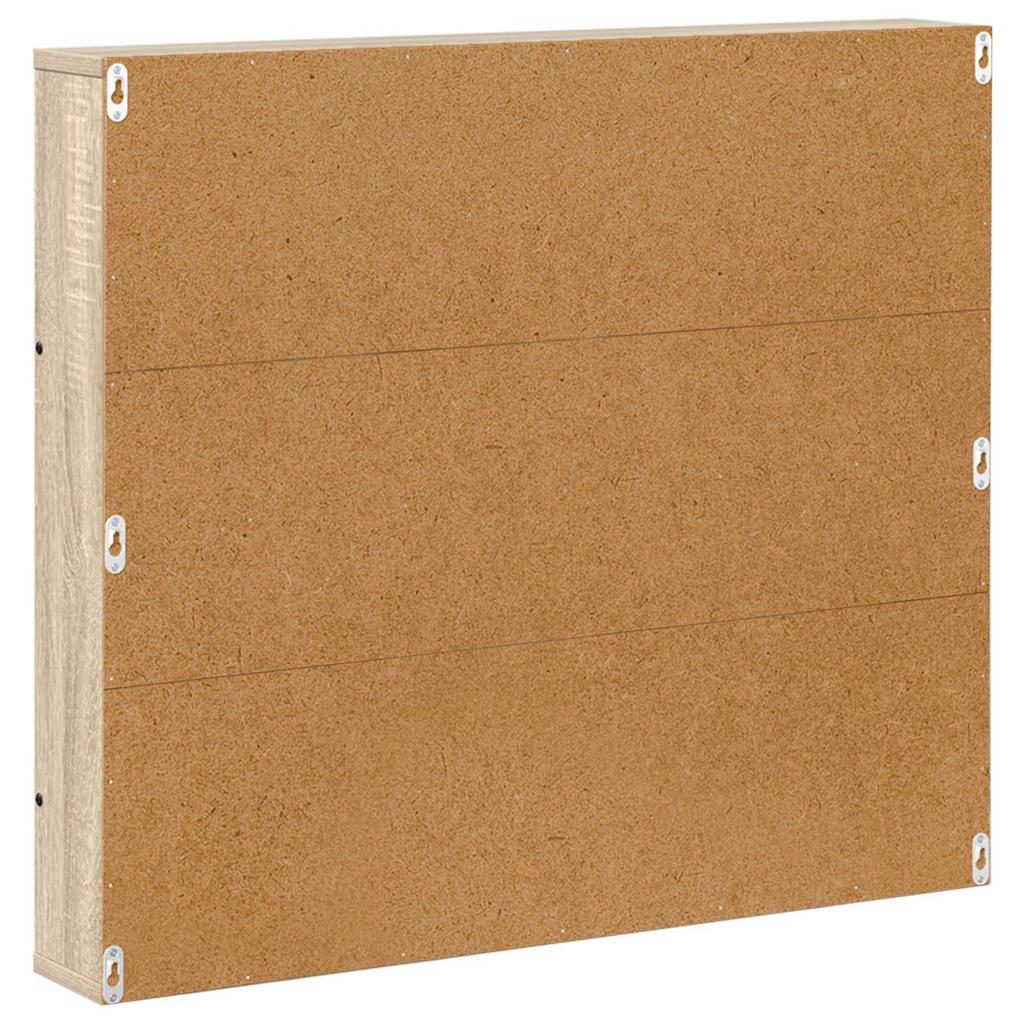 Magazine Rack Sonoma Oak 80 x 12 x 70 cm Particleboard