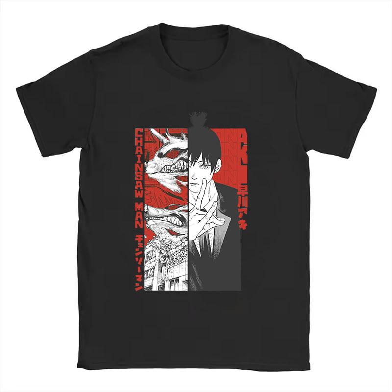 

Anime Chainsaw Man Pochita Poster Printed Tshirt Mens and Womens Tshirt Mens Top Sports Tshirt Mens Tshirt Harajuku Tee 4XL