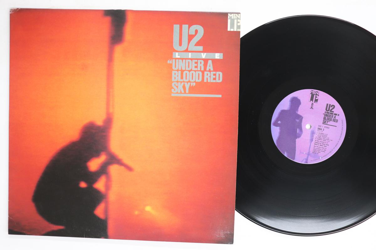 

LP Record U2 Under A Blood Red Sky IMA3 ISLAND 1983 UK Rock Used