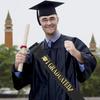 European & American Fashion Graduation Sash with Shoulder Straps 
