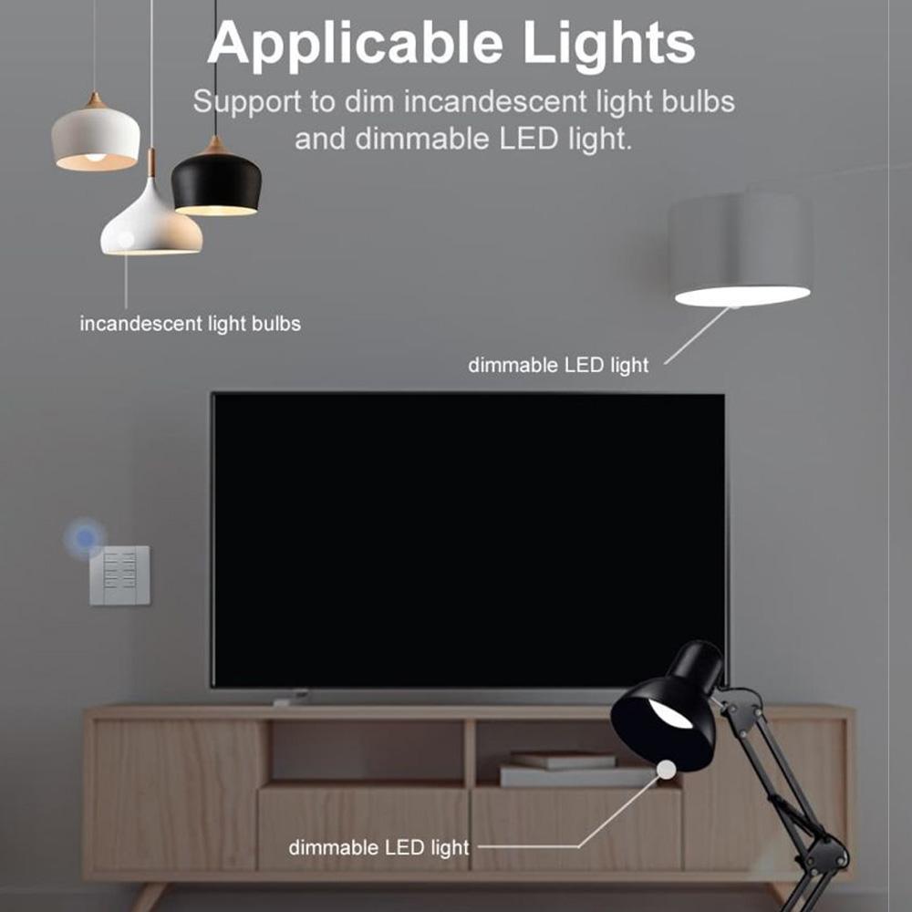 Smart Dimmer Switch Inteligentní stmívač s dálkovým ovládáním RM433R2 s nastavitelným jasem světla