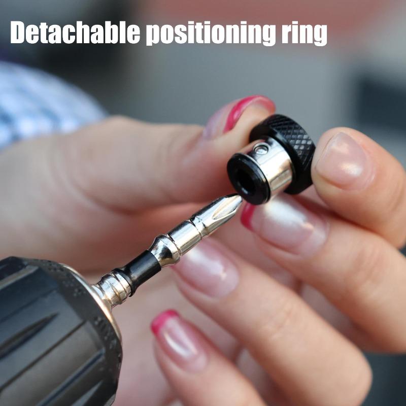 Hex Shank Drywall Screw Setter Magnetic Positioning Screwdriver Bits Plasterboard Screws Bit Locating Batch Head Drilling Tools