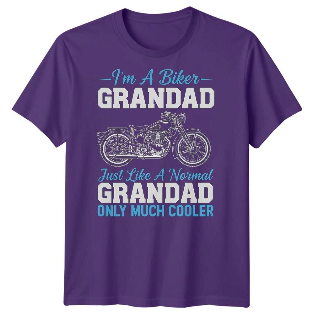 Im A Biker Grandad Just Like A Normal Only Much Cooler Unisexs Biker TShirt Tee