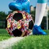 Dragon Ball Indoor Soccer Ball Colorful Machine Stitched PVC Size 5 Team Training Competition Ready Durable High-Bounce Cool Sports Gift
