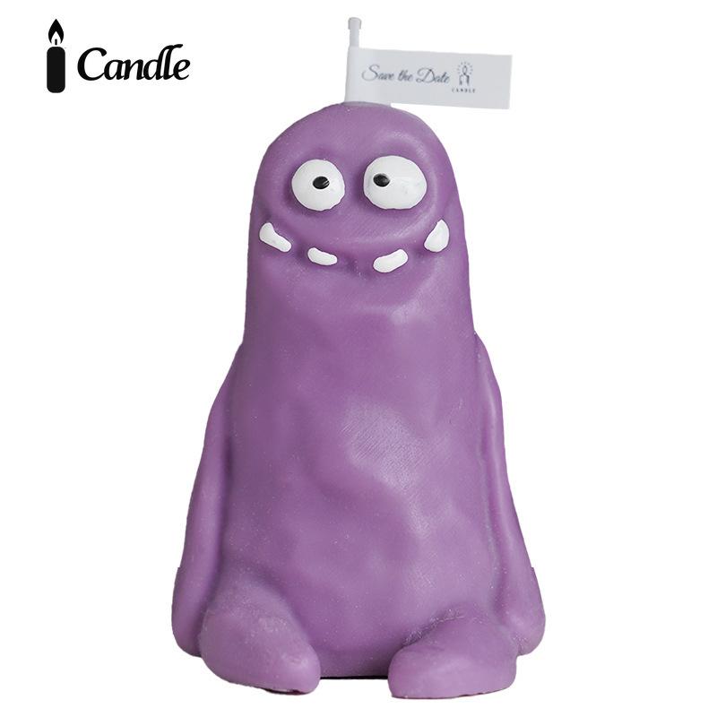Clay Man Monster Candle Funny Creative Fragrance Birthday Gift Souvenir Handmade Scented Candle