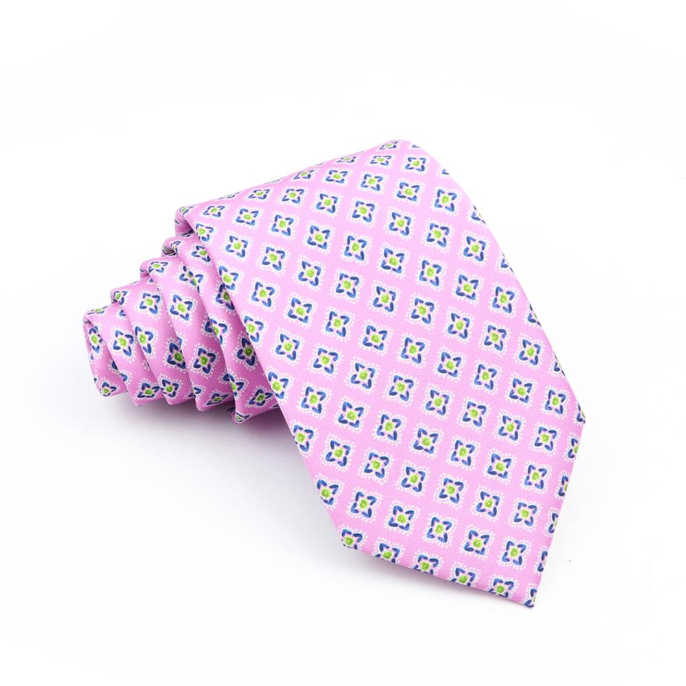 Supermjuka bohemiska sidenpolyesterslipsar för män Nyhet Design Bröllopskontor Företag Gravata tryckt slipspresent