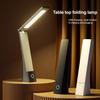 LED Schreibtischlampe Touch Control Faltbare Tischlampe 3 Farben Stufenlos Dimmbar Nachttischlampe für Wohnzimmer Schlafsaal Home Office