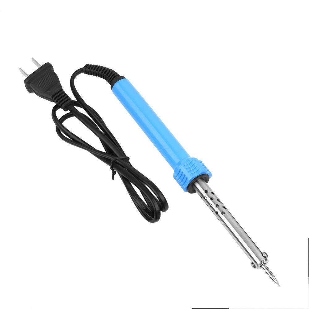 

Plastic Handle Electric Soldering Iron Kit Quick Heating Welding Tools DIY Projects 30W