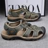 Hot Sale Summer Men's Sandals Outdoor Non-slip Men's Beach Sandals Handmade Genuine Leather Men's Shoes Fashion Men Sneakers