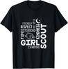 Girls Scout Camping Adventure Scout Troop Cookie Dealer Gift Unisex T-Shirt