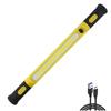 LED Under Hood Work Light Bar 5000mAh Cordless Magnetic Light Bar Rechargeable with Hooks Car Hood Flashlight