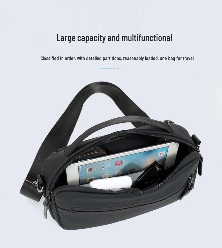 Trendige Leichte Multifunktionale Umhänge-Brusttasche - Oxford-Gewebe Pendler-Rucksack