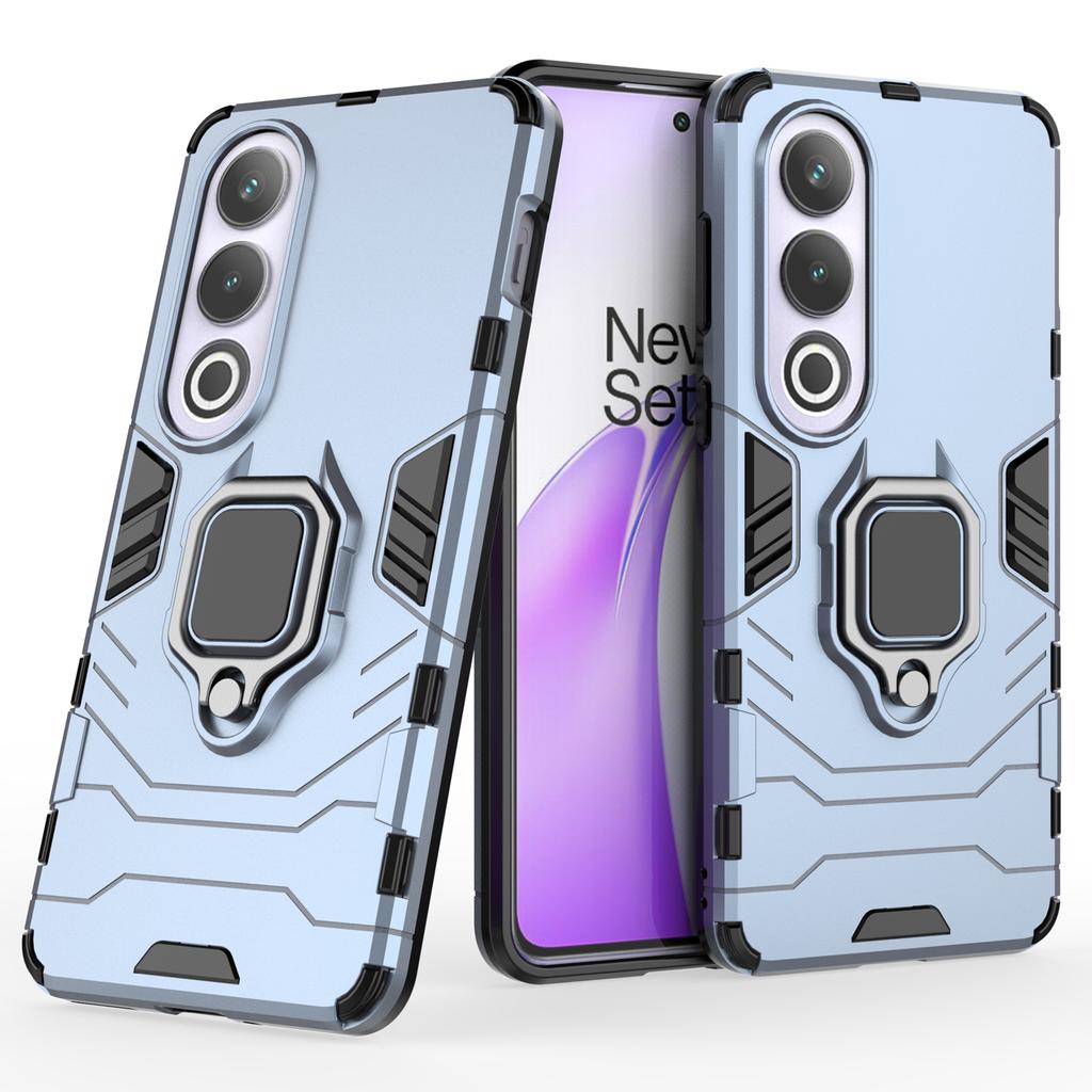 For OnePlus Ace 3V 5G Case PC+TPU Bump Proof Shell with Ring Kickstand