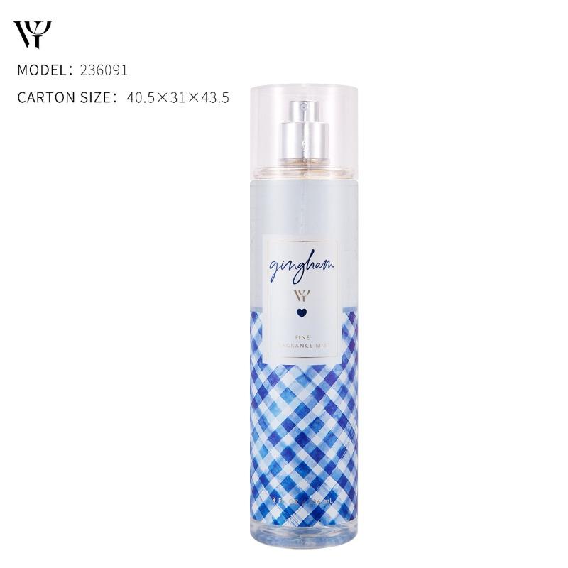 Victor Flower Season Body Spray Fragrance Classic Flower Plaid Violet Musk Lasting Fragrance 236ml