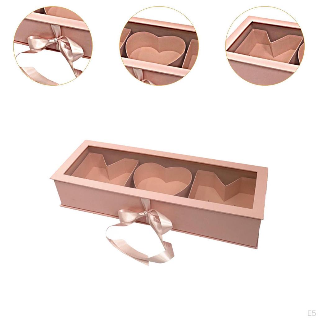 Mom Gift Flower Fillable Box 22x7.8x4inch for Floral Arrangement Accessories Multipurpose Mother's