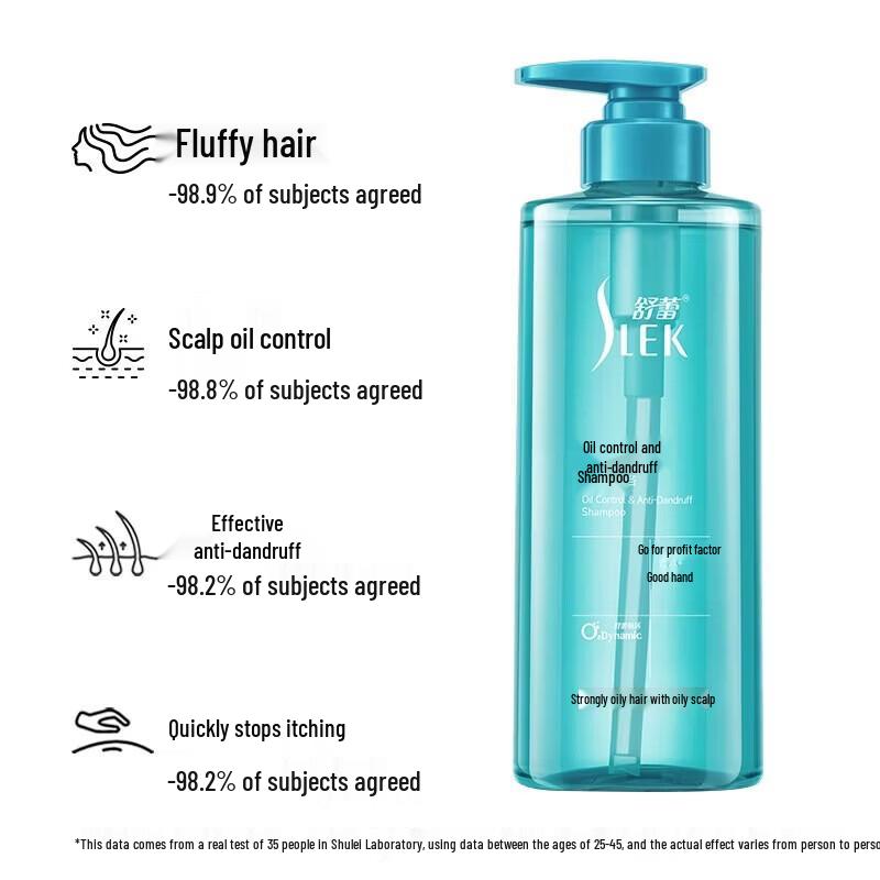

Slek O2 Dynamic Oil Control Anti-Dandruff Shampoo