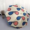 American Flag Fashionable Automatic Opening/Closing Folding Umbrella. Portable and Foldable, Ideal for Gift, Travel, and Daily Use.